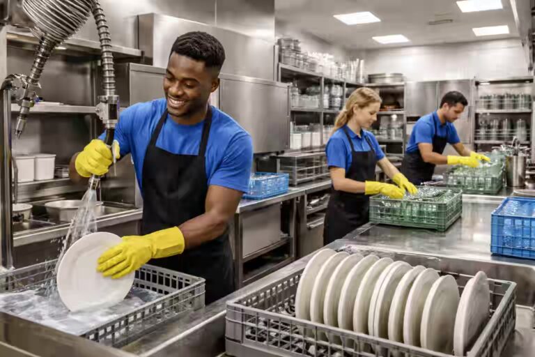 Dishwasher Jobs With Visa Sponsorship in the USA (Step-by-Step Guide)